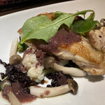 ガフーリオ - 鶏のローストのアップ