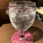 ガフーリオ - お水（氷を入れてくれるお店が好き）