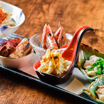 酒菜処 たちばな - 季節の食材をつかった小鉢6種盛り