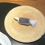 メログラーノ - 自家製アマゾンカカオの塩キャラメル。結構しっかり甘み、〆って感じですね～