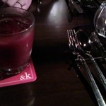 tanjoubiandokoshitsuitarianha-todaininguba-andokei - お酒。キャンドルでおしゃれな雰囲気