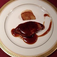 鉄板焼なにわ - フォアグラ