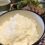 家庭料理　かわじ - ♪艶々の白飯…