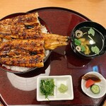 千里うなぎ - 特上うな丼（1.5匹）