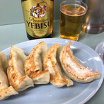 みんみん - みんみん(餃子、ビール)