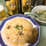 みんみん - みんみん(あさりチャーハン、スープ)