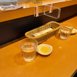 とんかつ太郎 - カウンター席