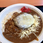 CharLie's - チーズハンバーグカレー　¥800