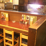 庄家 - カウンターもあります