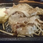 OSAKAきっちん - 豚バラ肉の焼きしゃぶ定食