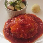 パティ - トマトチーズハンバーグ