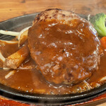 ステーキ・ハンバーグどんさん亭 - ハンバーグランチ、デミです