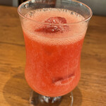 ステーキ・ハンバーグどんさん亭 - いちご生ジュース