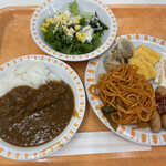 チサンイン - 料理写真:お子様ランチ風。
子供の好きなものばかり取りました。