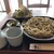手打ちそば 竜山 - 天ぷら蕎麦1600円　大盛り200円