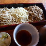 うぶすな - ＜2012年9月＞三色そば　せいろ・柚子きり・田舎　北海道秩父別産新そば