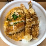 かつてん - 料理写真:かつ海老天丼