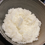 牛かつ いち華 - ご飯はチョビっとでお願い。でも二口じゃ喰えん