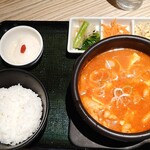 東京純豆腐 - 豚スンドゥブ1,020円