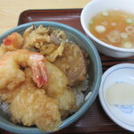 Yabuki - 天丼（ミニ）300円