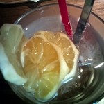 和カフェ yusoshi - 自家製レモンシロップのレモンスカッシュ