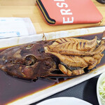 Toyohama Toretate Shokudou - 煮魚（ホウボウ）　アップ