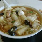 中華料理広東亭 - 広東麺、美味しい醤油スープ