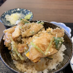 そば処 なかや - このかき揚げが旨いんだよ！