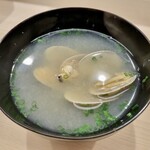 日本橋蛎殻町 すぎた - 浅利のお椀