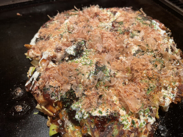 お好み焼き もんじゃ 味どり 鉄板ダイニング 大山 お好み焼き 食べログ