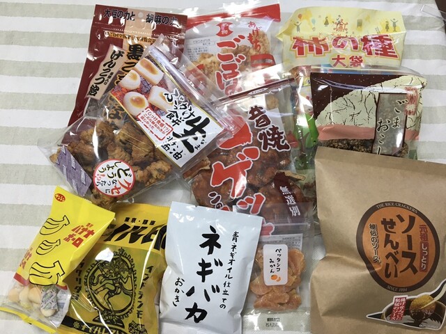 あられちゃん家 アラレチャンチ 旧店名 餅工房 本納 せんべい 食べログ