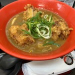 極楽うどん TKU - 鶏天カレーうどん（￥980）