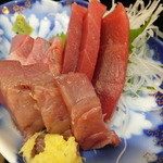 お食事処 魚がしおき - 刺身CloseUp