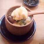 丸まん寿司 東通り店 - カニミソ茶碗蒸し