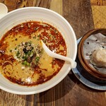 Noda Shuumai Ten - 白ゴマ担々麺＋焼売2個