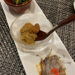 BAR・スナック きまぐれ 山菜ハンター - ギョウジャニンニク　白魚　雲丹