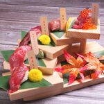 Assortment of 5 kinds of meat Sushi