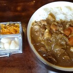 担々麺屋 大学前店 - 具だくさんカレーライス