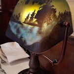 ビストロ ル ブルジョン - このランプ、好み♡