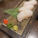 Funamori Ishokuya Iwasawa - あんこう炙り寿司