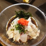 船盛居食屋 いわさわ - あんこう身皮ポン酢