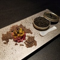 西麻布 焼肉 X - 但馬玄 ユッケ