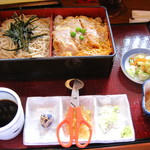 山水 - カツ丼セット