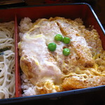 山水 - カツ丼セット