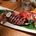 茅場町居酒屋 つまみ菜 - いか姿焼き