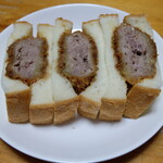 博多肉の壱丁田 - メンチカツサンド（税込み５４０円）