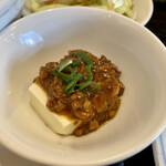 マルナカ中国麺飯食堂 - 肉味噌豆腐