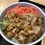 Yoshinoya - 納豆牛小鉢朝定食404円