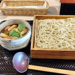 山葵 - 2021.02.鴨つけざる蕎麦