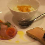 Osteria YOSHIE - 20120901 アンティパストの3種盛り。